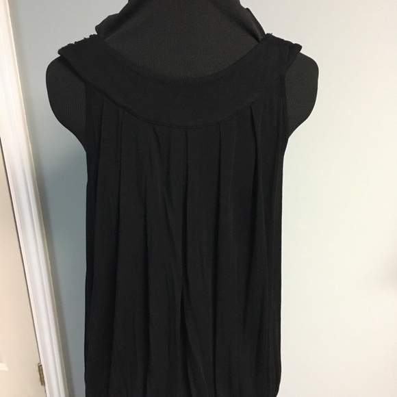 Cable & Gauge Black Sleeveless Bedazzle Top - Picture 2 of 5